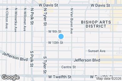 Map image of the property - 735 W 10th St
