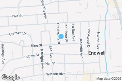 Map image of the property - 404 Crestwood Ct