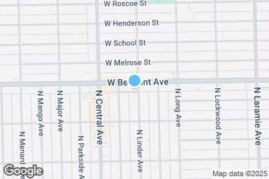 Map image of the property - 3154 N Linder Ave