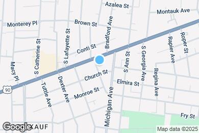 Map image of the property - 161 Everett St