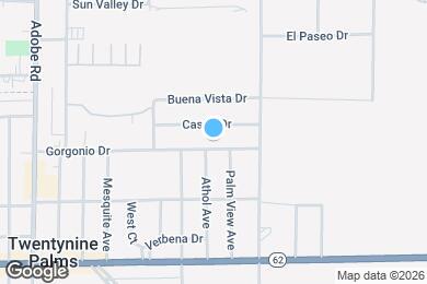 Map image of the property - 74006 Gorgonio Dr