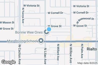 Map image of the property - 477 W Ramona Dr