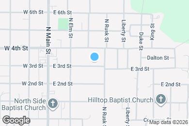 Map image of the property - 305 E 3rd St