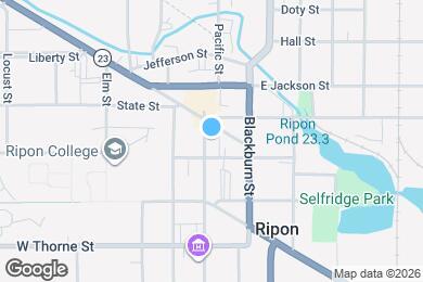 Map image of the property - 219 Watson St