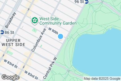 Map image of the property - 11 W 89th St