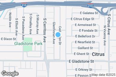 Map image of the property - 5727 Cedarglen Dr