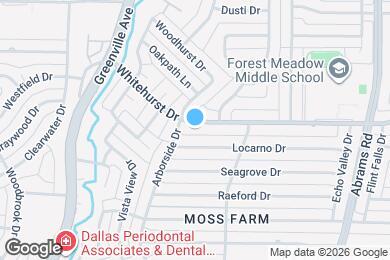 Map image of the property - 9120 Whitehurst Dr