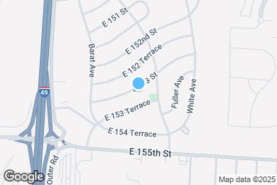 Map image of the property - 6113 E 153 St