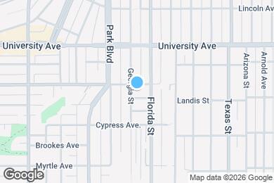 Map image of the property - 1907 Robinson Ave