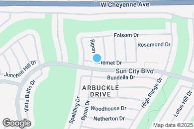 Map image of the property - 10065 Hemet Dr