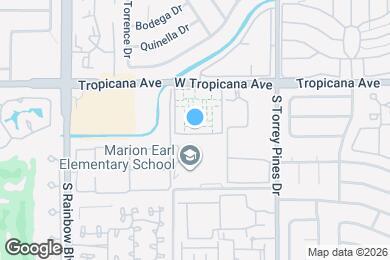 Map image of the property - 6687 W Tropicana Ave