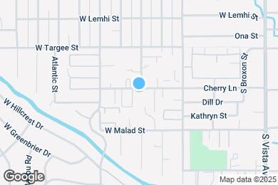 Map image of the property - 3201 W Cherry Ln