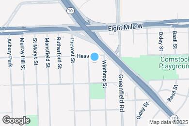 Map image of the property - 20292 Forrer St