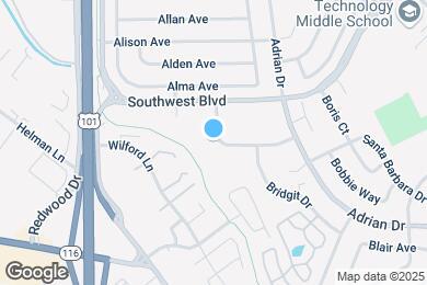 Map image of the property - McDouall Apartments