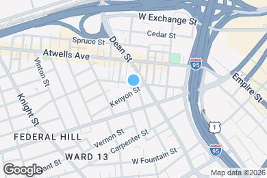 Map image of the property - 13 Kenyon St