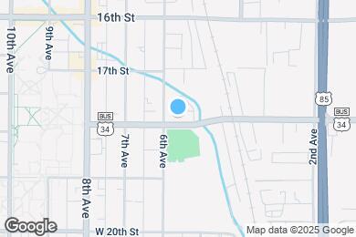 Map image of the property - 543 18th St