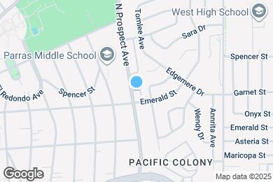 Map image of the property - 108 N Prospect Ave