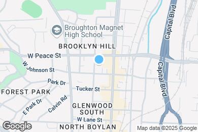 Map image of the property - 618 N Boylan Ave