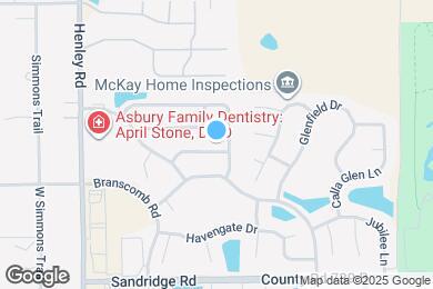 Map image of the property - 3278 Chad Bourne Dr