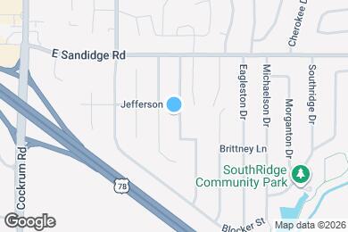 Map image of the property - 5837 Stonewall Dr