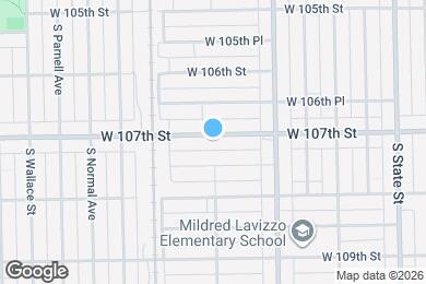 Map image of the property - 265 W 107th St