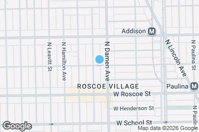 Map image of the property - 2010 W Cornelia Ave