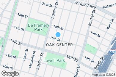 Map image of the property - 1078 16th St