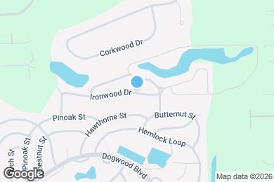 Map image of the property - 2315 Ironwood Dr