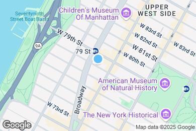 Map image of the property - 221 W 78th St