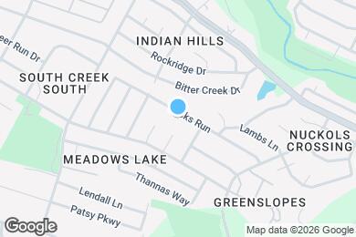 Map image of the property - 4413 Bucks Run