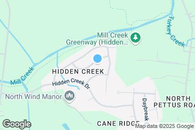 Map image of the property - 3648 Coles Branch Dr