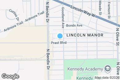 Map image of the property - 3009 Prast Blvd