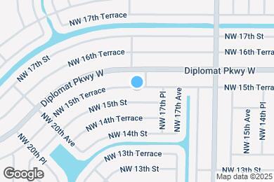 Map image of the property - 1806 NW 15th Terrace
