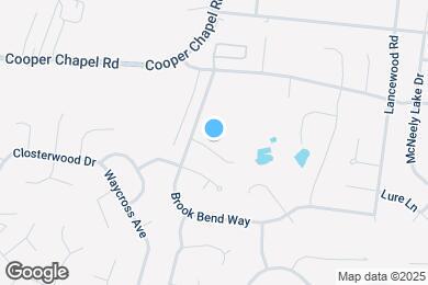 Map image of the property - 11107 Meadow Chase Ct