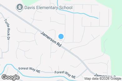 Map image of the property - 4877 Hawk Trail