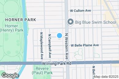 Map image of the property - 2427 W Warner Ave
