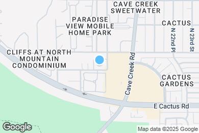 Map image of the property - 12440 N 20th St