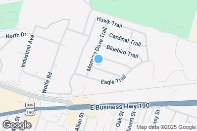 Map image of the property - 1303 Falcon Trl