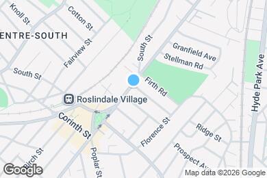 Map image of the property - 4164 Washington St