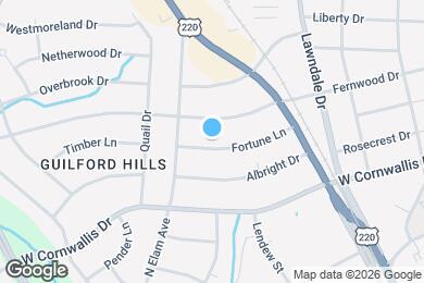 Map image of the property - 2324 Fortune Ln