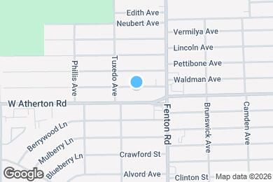 Map image of the property - 1105 Waldman Ave