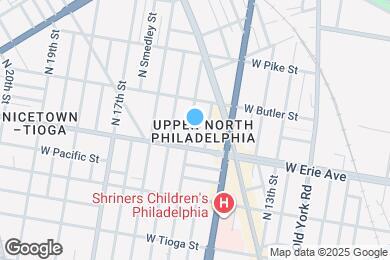 Map image of the property - 3719 N 15th St