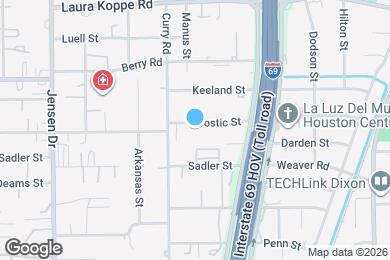 Map image of the property - 3222 Bostic St