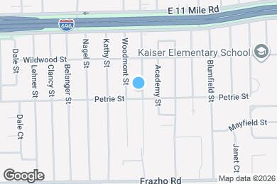Map image of the property - 26511 Grandmont St