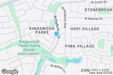 Map image of the property - 17407 N Larkspur Ln