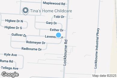 Map image of the property - 1087 Lavender Ln
