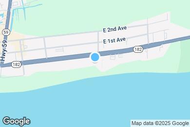 Map image of the property - 401 E Beach Blvd