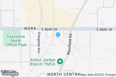 Map image of the property - 8510 Westfield Blvd