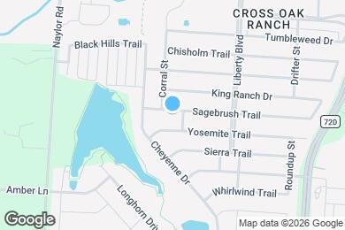 Map image of the property - 8608 Sagebrush Trail