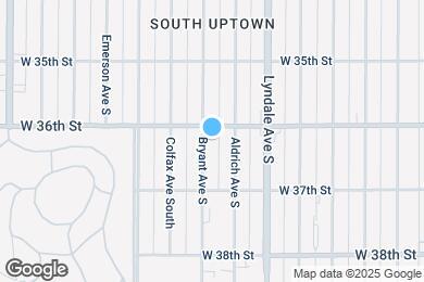 Map image of the property - 3611 Bryant Ave S